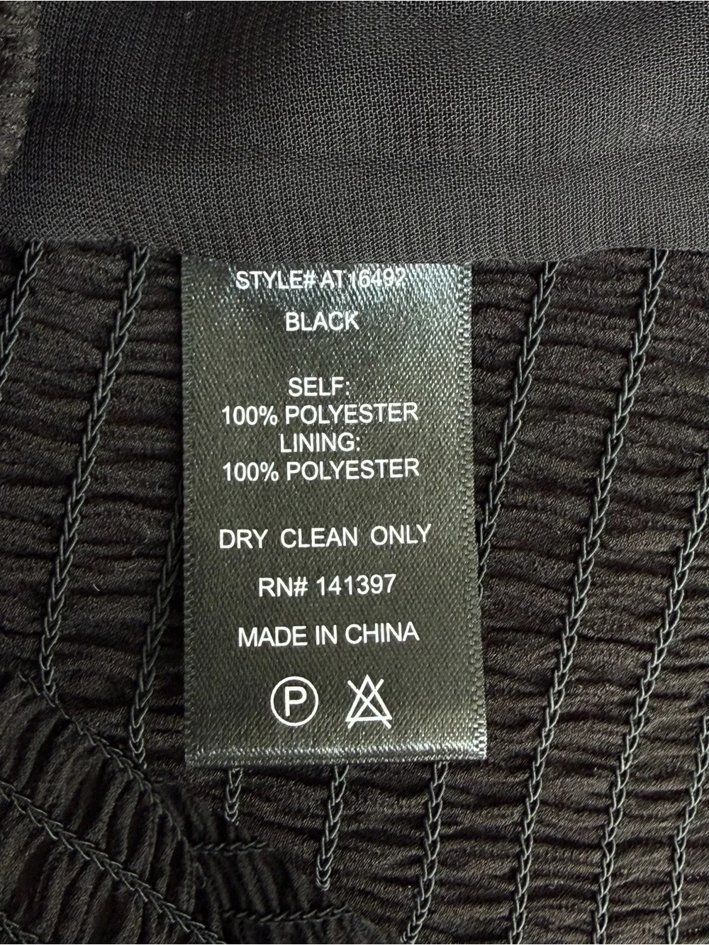 ASTR THE LABEL Puff Sleeve Square Neck Top Black Size Small
